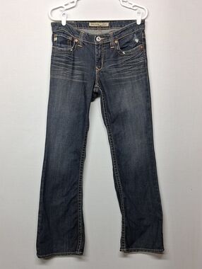 Big Star Women's Boot Cut Maddie Jeans in Dark Wash Denim